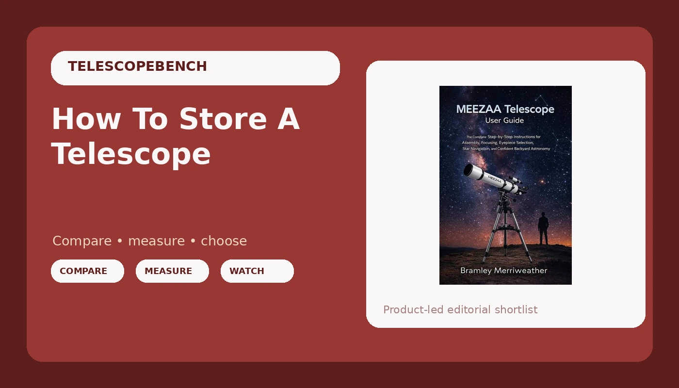 How To Store A Telescope - TelescopeBench review with measurements and honest opinion